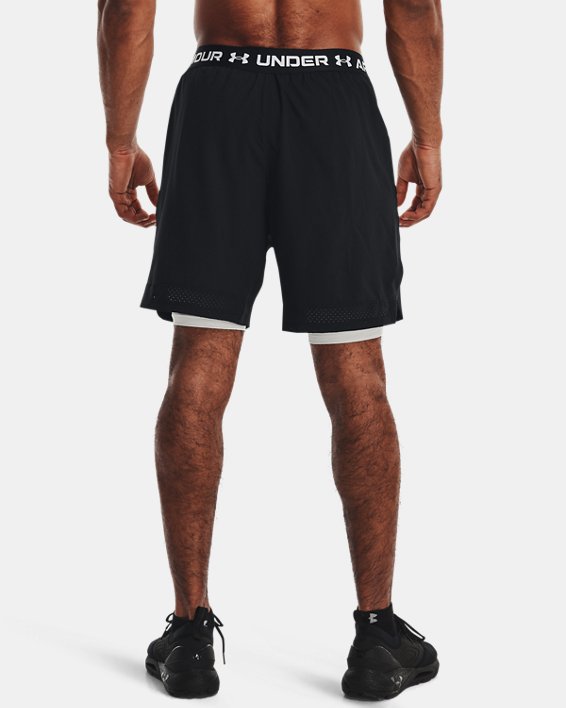 Men's UA Vanish Woven 2-in-1 Shorts, Black, pdpMainDesktop image number 1